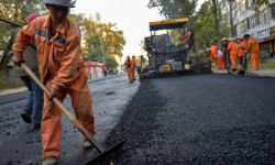 Бишкекте дагы бир көчө оңдолду