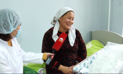 Кыргызстандын 7 миллионунчу жараны Баткенде жарык дүйнөгө келди