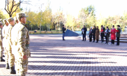 Ленинград блокадачыларына арналган митинг-реквием өттү