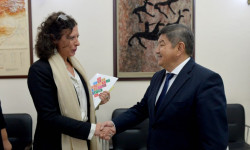 Акылбек Жапаров Бириккен Улуттар Уюмунун Кыргызстандагы Туруктуу координатору Антье Гравени кабыл алды