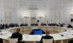 Марат Иманкулов КМШ өлкөлөрүнүн коопсуздук кеңештеринин катчыларынын мааракелик жолугушуусуна катышты