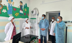 Эдил Байсалов Ош шаардык клиникалык ооруканасына барды