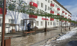 Нарын шаарында "Ынтымак" аллеясы пайдаланууга берилди