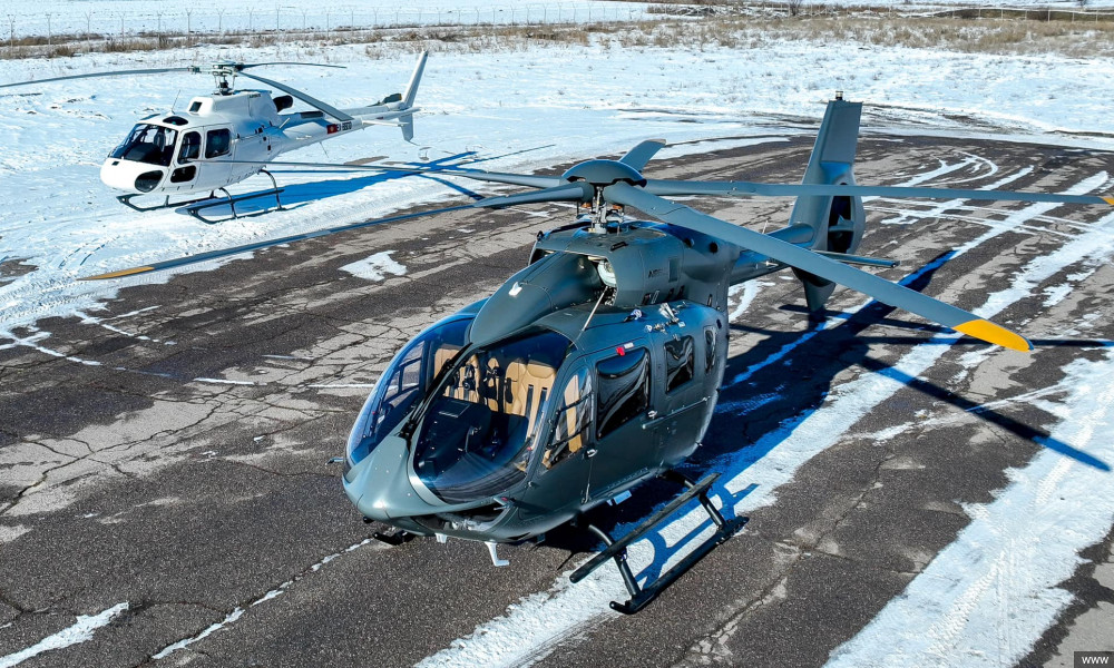 Кыргызстан экинчи жаңы Airbus H145 тик учагын сатып алды