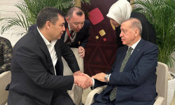 Садыр Жапаров Режеп Тайип Эрдоган менен жолугушту
