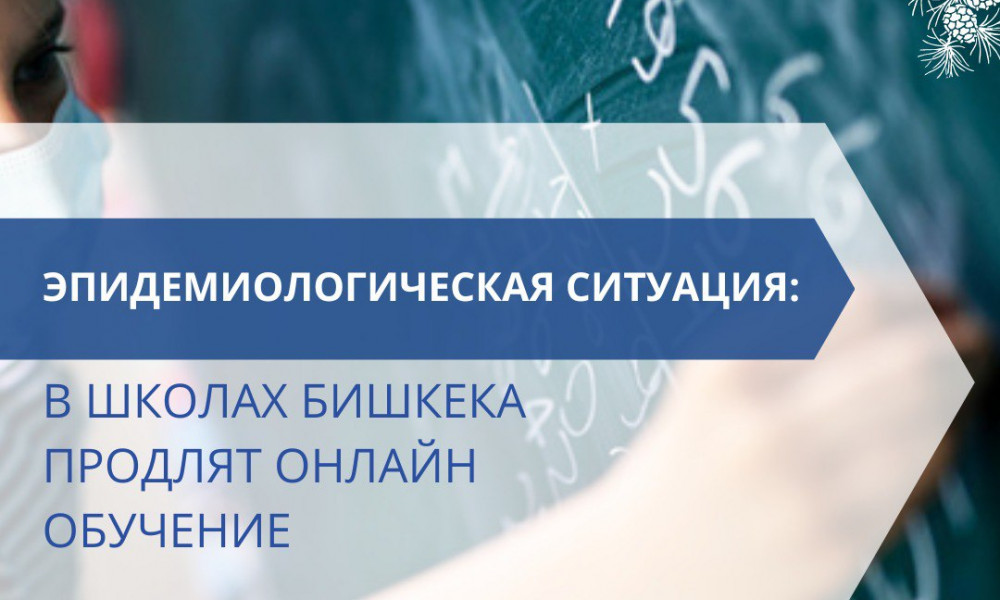 Онлайн обучение продлено до 28 декабря во всех школах 