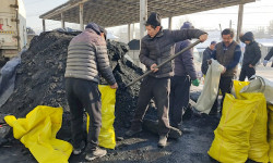 Ош облусунун аймагында көмүрдүн баасын көзөмөлдөө боюнча рейд өттү 