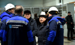 Акылбек Жапаров Ош шаарынын ЖЭБине барды