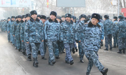 Жалал-Абадда гарнизондук саптык кароо өттү