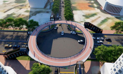 Ошто жөө адамдар үчүн жер үстүнөн өтүүчү өтмөк курулат