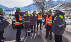 Эдил Байсалов "Жерүй" кенинин иши менен таанышты