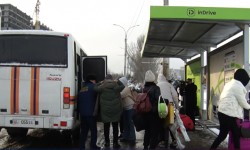 Түркиядан эвакуацияланган мекендештер келди