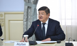 Акылбек Жапаров АӨБ Борбордук жана Батыш Азия боюнча башкы директору Евгений Жуков менен жолугушту