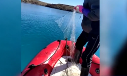 Ысык-Көлдүн астынан 1100 метр тор чыгарылды