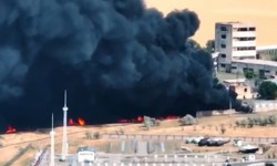В Сокулуке произошло возгорание на нефтебазе