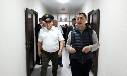 Президент Садыр Жапаров Ысык-Көлдө жаңы "Айкөл" балдар ден соолугун чыңдоо борборун ачты