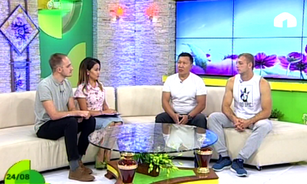 Гости студии: президент Федерации грэпплинга и многократный чемпион по мас-рестлингу 