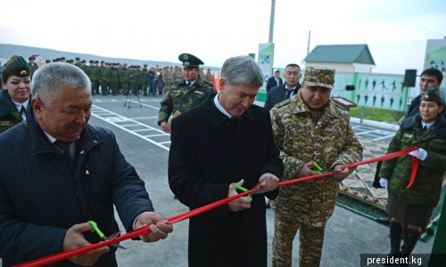 В Баткенской области открыта пограничная застава