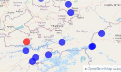 На юге Кыргызстана ощутили подземные толчки 