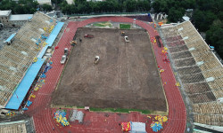 Реконструкция стадиона им. Д. Омурзакова 