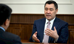 Очередное интервью президента Садыра Жапарова по актуальным вопросам