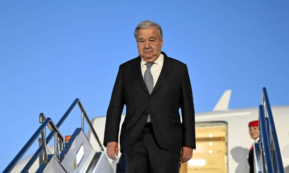 В Кыргызстан прибыл генеральный секретарь ООН Антониу Гутерриш