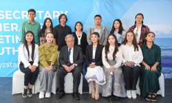 Молодежь Кыргызстана встретилась с генеральным секретарем ООН