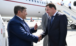 Акылбек Жапаров прибыл в Екатеринбург с рабочим визитом