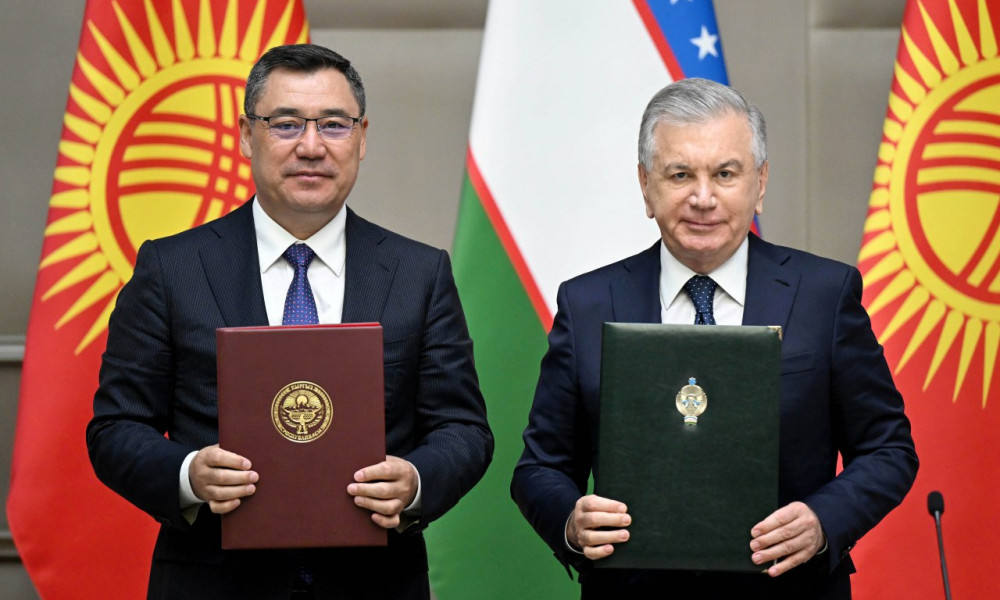 В ходе госвизита Садыра Жапарова в Узбекистан подписан ряд документов 