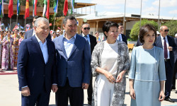 Президент Садыр Жапаров посетил исторические памятники г. Хива 