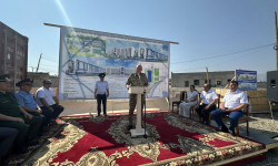 Баткенде облустук прокуратуранын жаңы имаратынын курулушу башталды