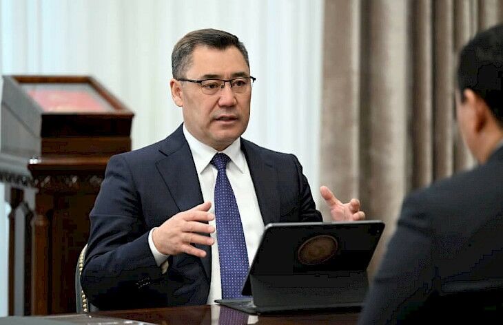 Садыр Жапаров: Кыргызстандын банктарына санкция салуу - далилсиз кадам 
