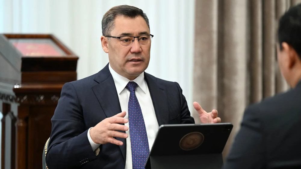 Президент өлкөнүн энергетика тармагындагы маселелер боюнча комментарий берди