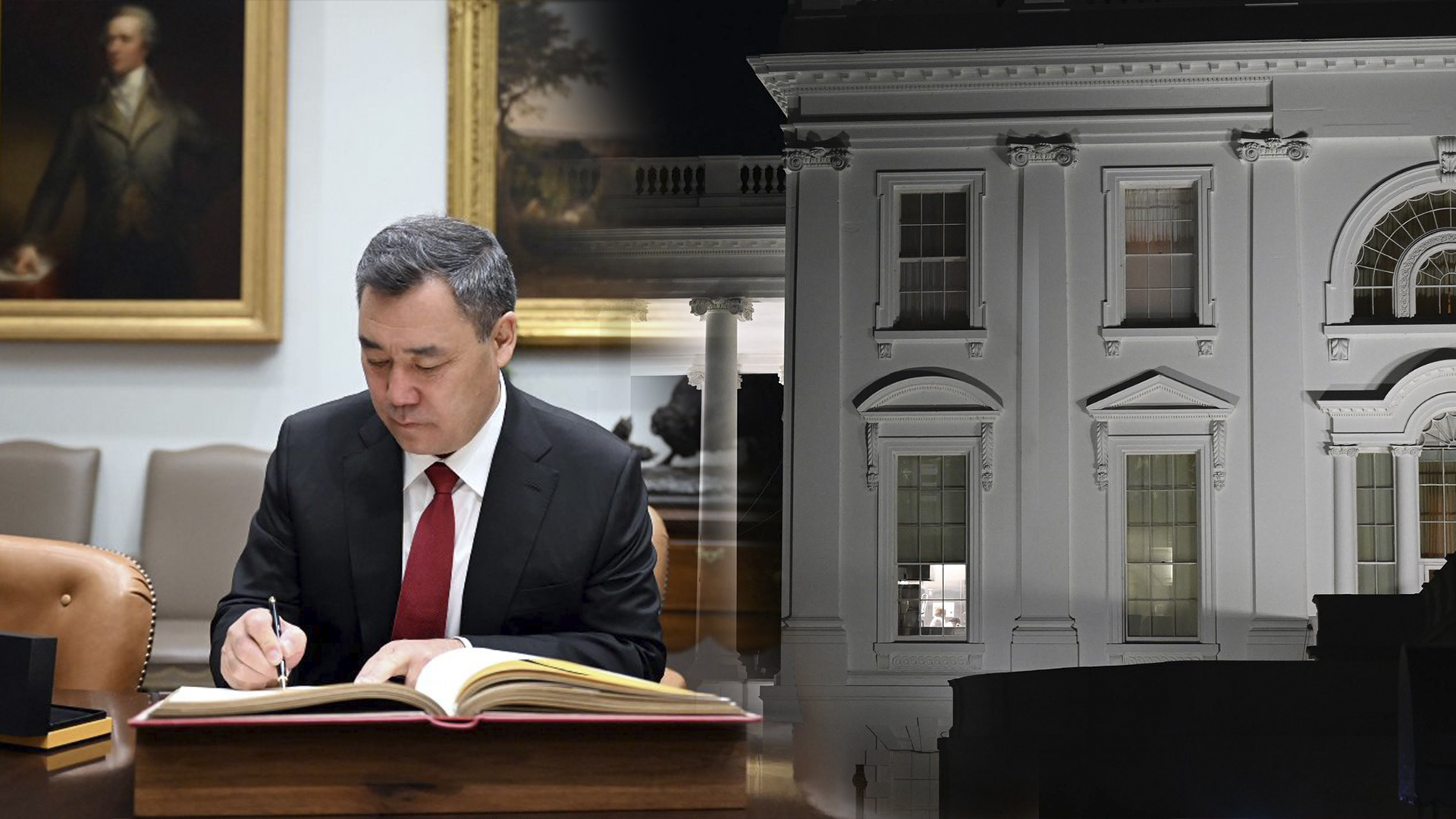 Президент Садыр Жапаров Вашингтондо өтүүчү Борбор Азия - АКШ саммитине (C5+1) катышуу үчүн Ак үйгө келди