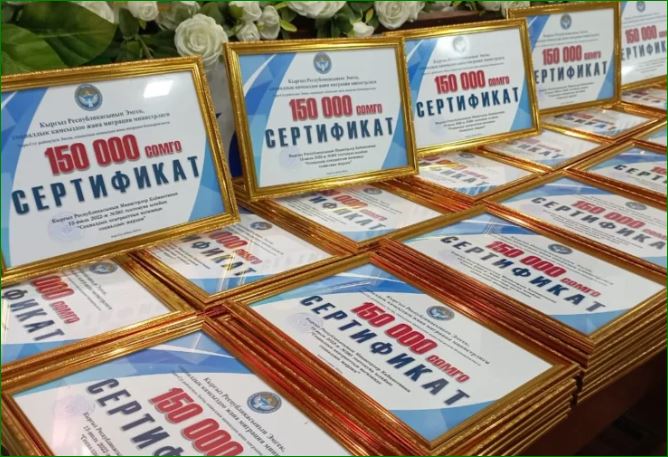 Социалдык келишим: 9 айымдын долбоору 9 миллион сом кирешеге чыкты