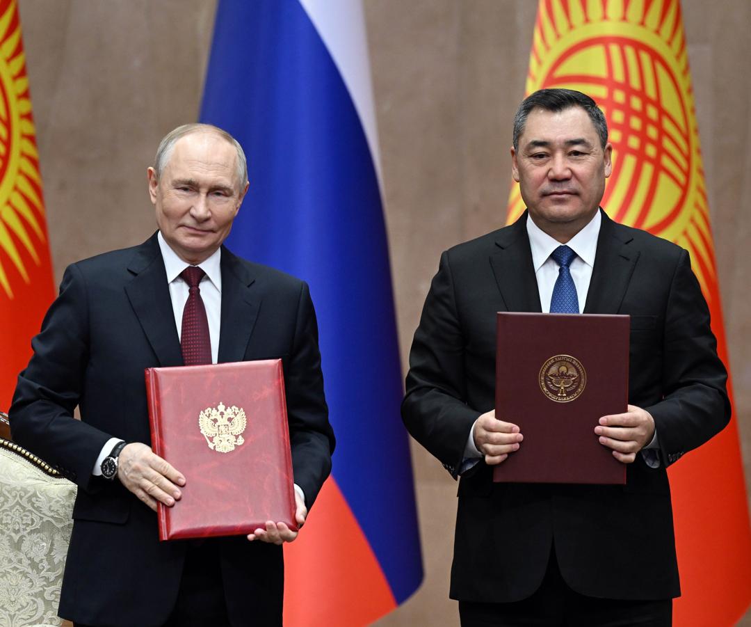 Жапаров–Путин жолугушуусу: Бир катар маанилүү документтерге кол коюлду