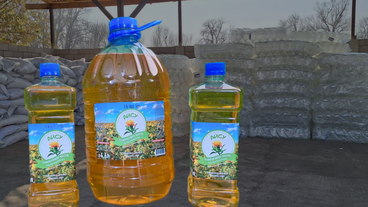 Таласта "Айсу" цехи айына 150 тонна сафлор майын чыгарууда