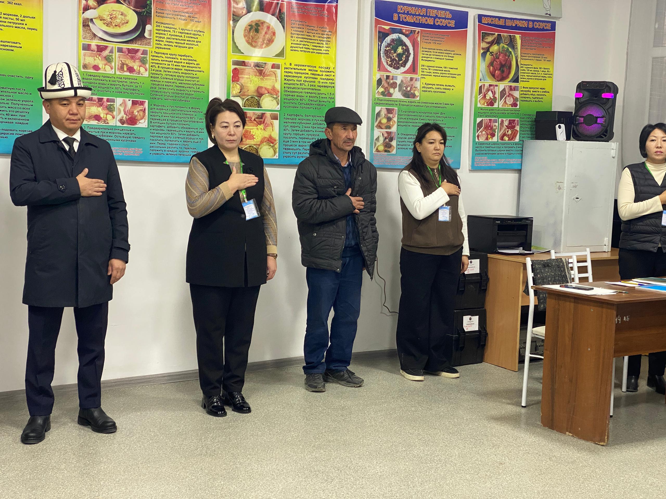 Талас районунда шайлоо өнөктүгү башталды