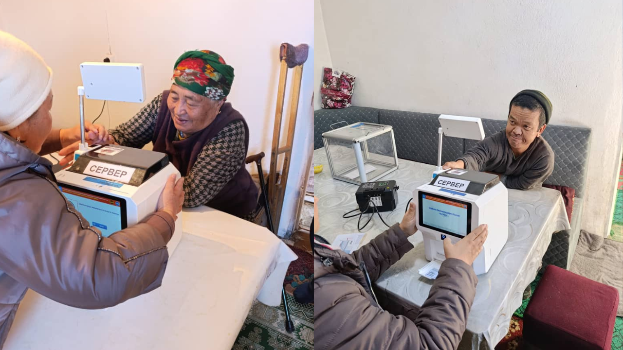 Шайлоо-2025: Нарында жеңил үкөк менен 492 шайлоочу добуш берди