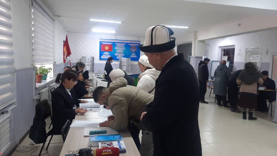 Айтматов районунда  28 шайлоо тилкеси иштөөдө