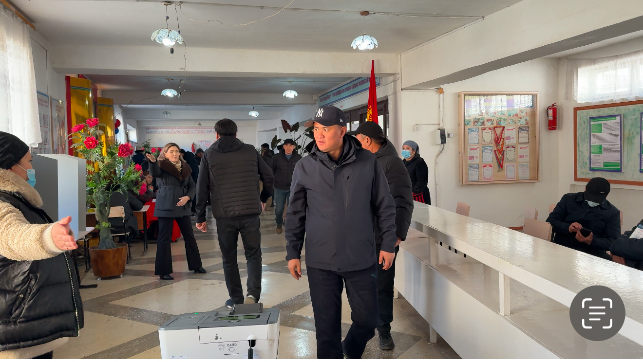 Шайлоо-2025: Министр Нурдан Орунтаев Нарындагы иш сапары учурунда добуш берди