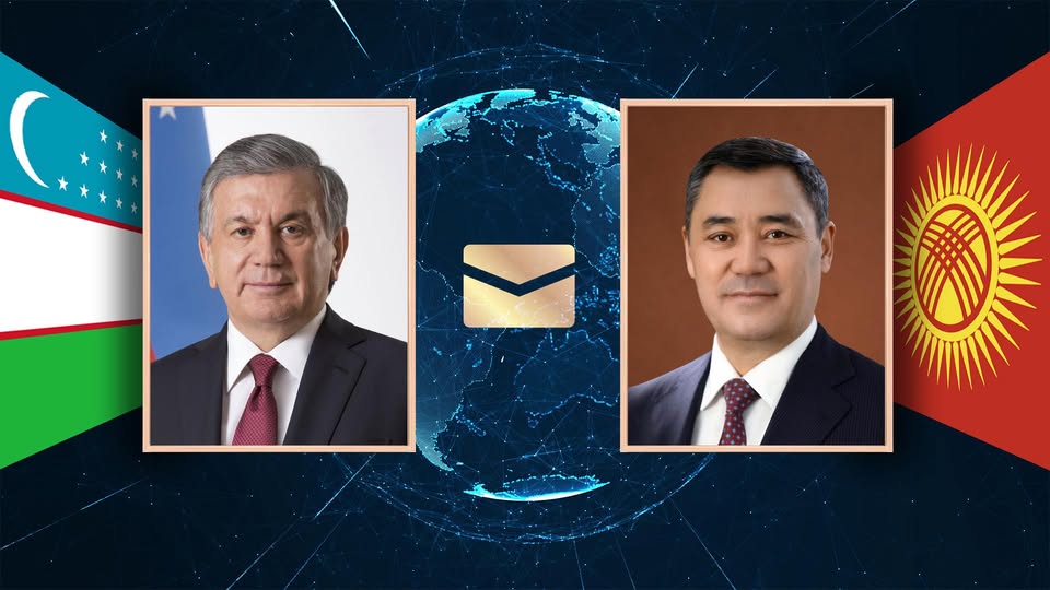 Өзбекстандын Президенти Шавкат Мирзиёев Президент Садыр Жапаровду туулган күнү менен куттуктады