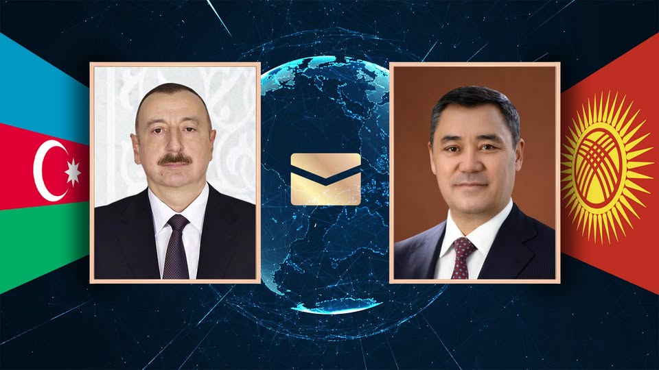 Азербайжандын Президенти Илхам Алиев Президент Садыр Жапаровду туулган күнү менен куттуктады 