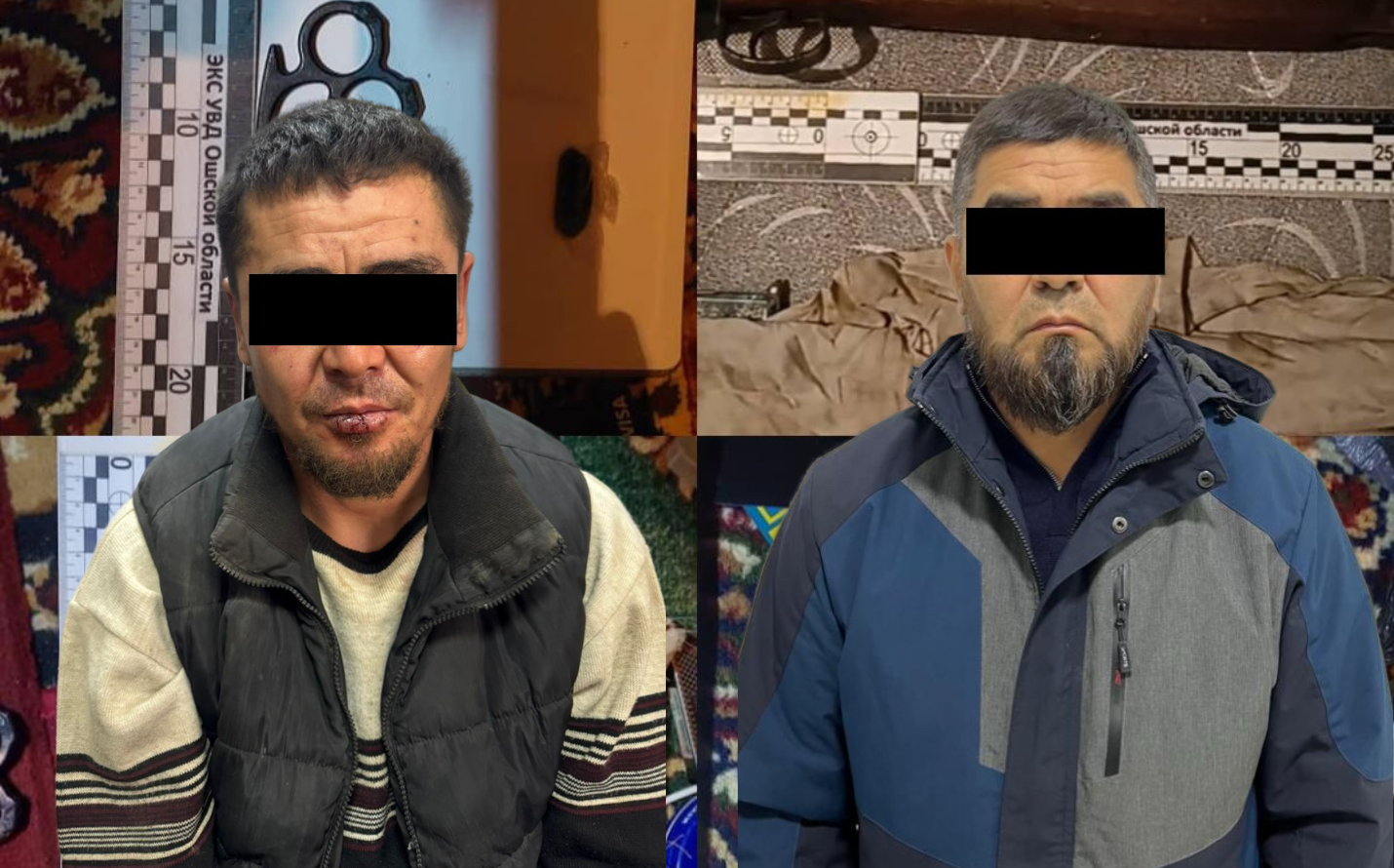 Курал, баңгизат, граната табылган: Көлбаевге байланышы бар топ кармалды