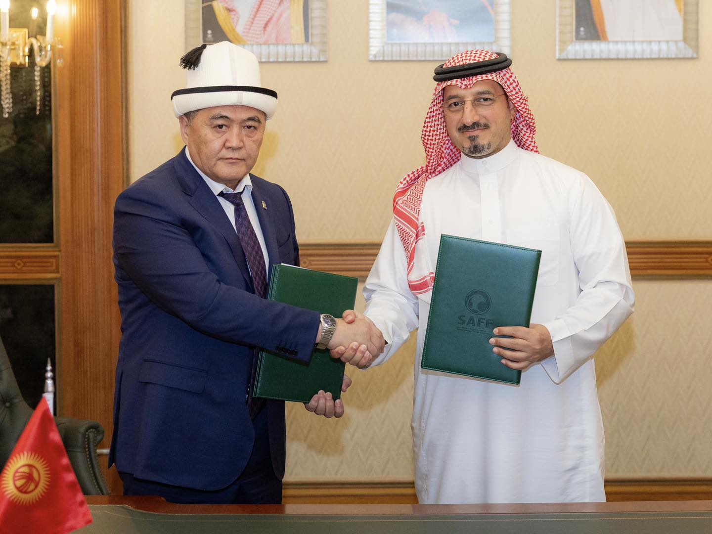 КФБ Сауд Арабия футбол федерациясы менен кызматташуу меморандумуна кол койду