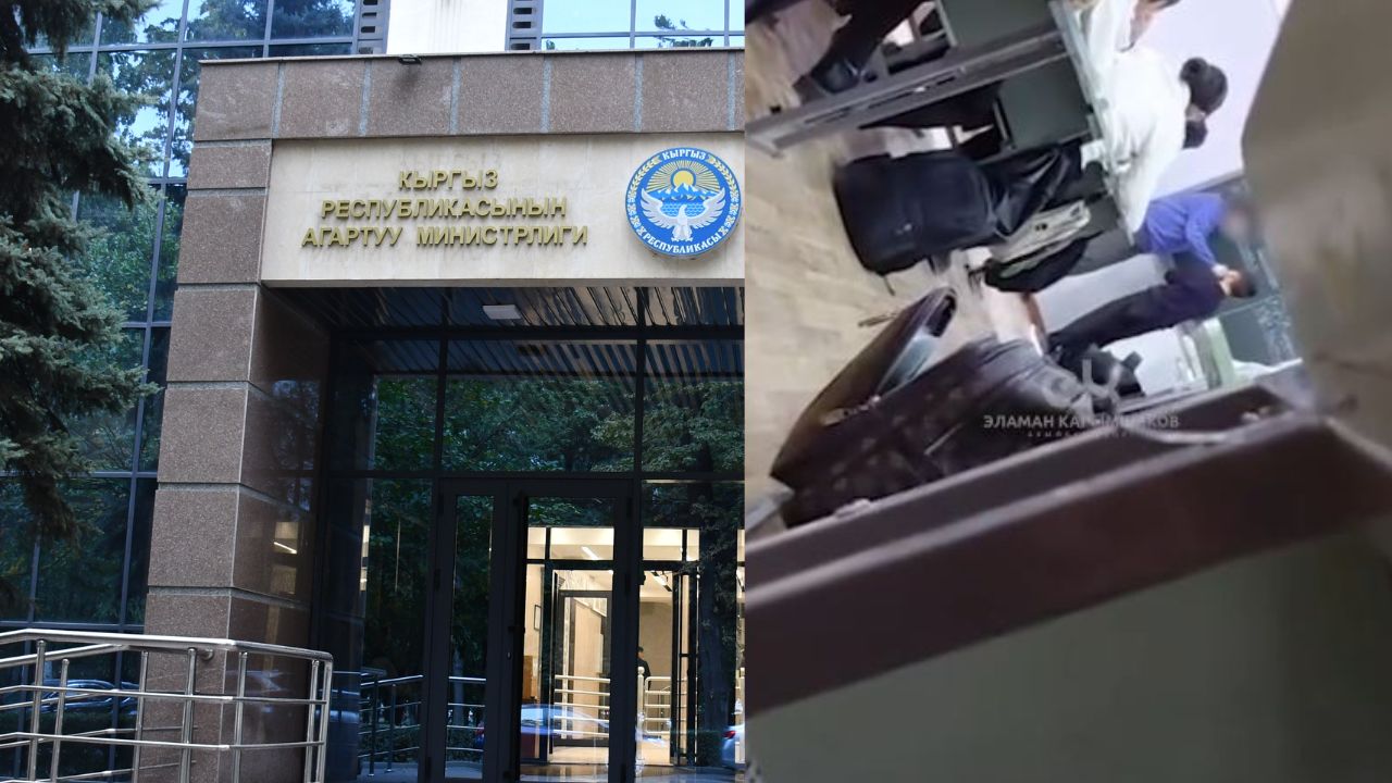 Окуучуга кол көтөргөн мугалим: №87 мектептеги окуя министрдин көзөмөлүндө