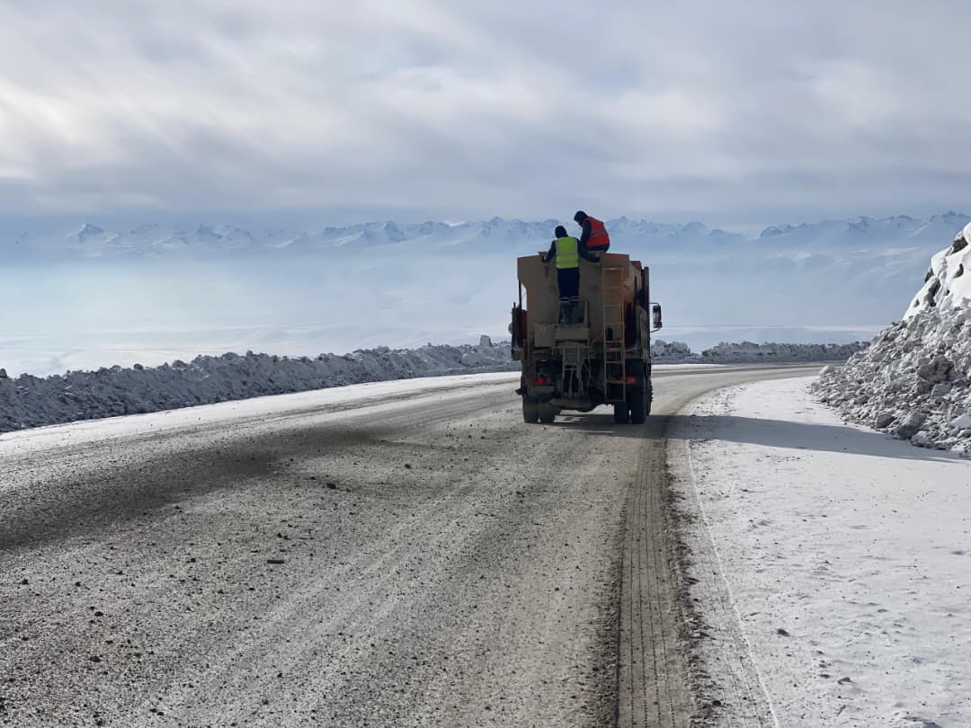 Өлкөнүн ашууларында жол ачык, каттам бар