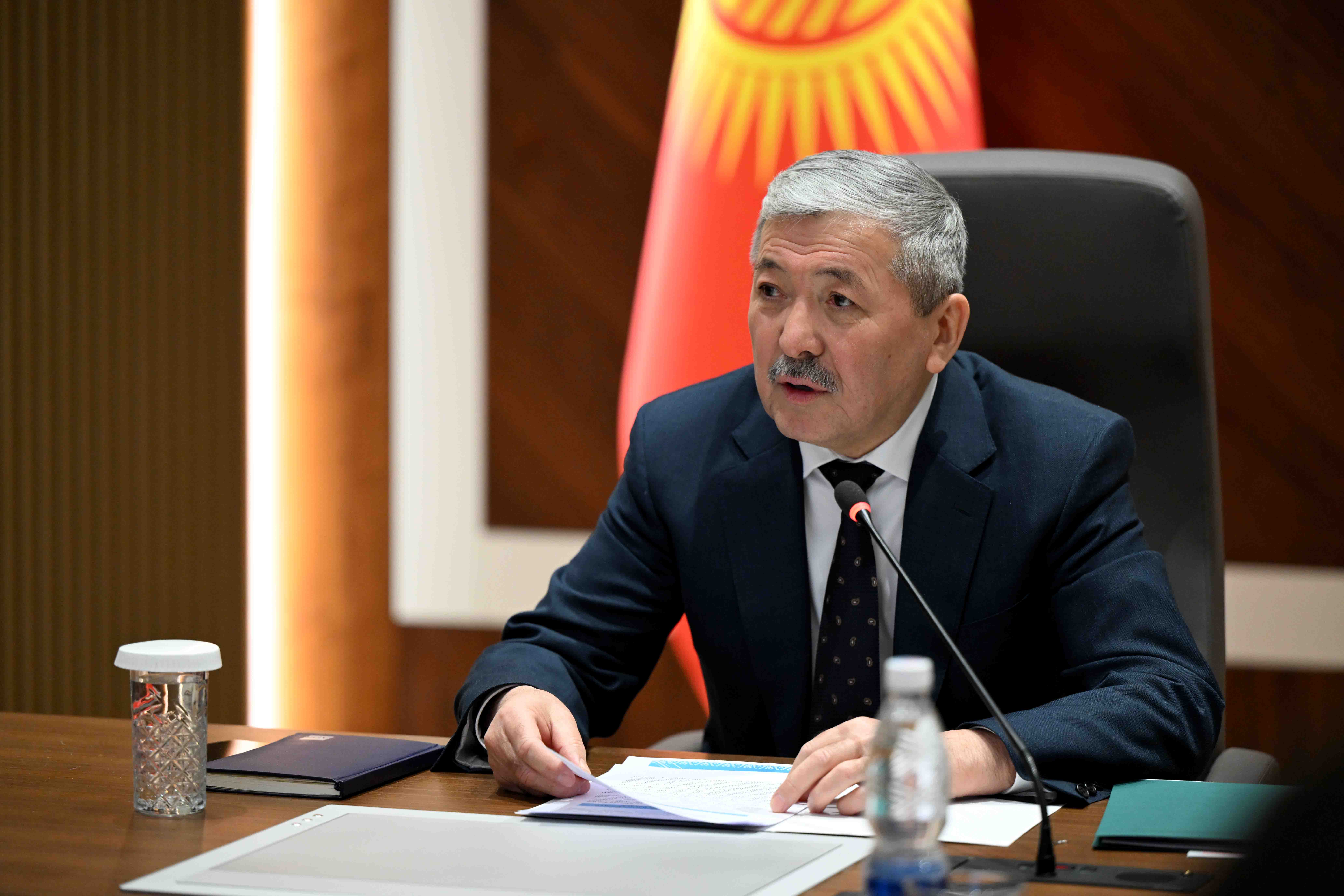 Адылбек Касымалиев: КРнын ИДП өсүү темпи боюнча аймактык жана дүйнөлүк масштабда абдан жогорку көрсөткүчкө ээ