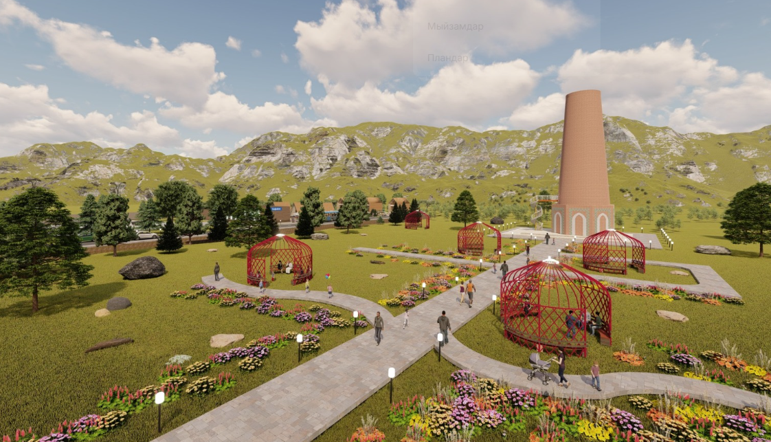 Чүй: “Бурана мунарасы” музей комплексинин эскиздик долбоору иштелип чыкты