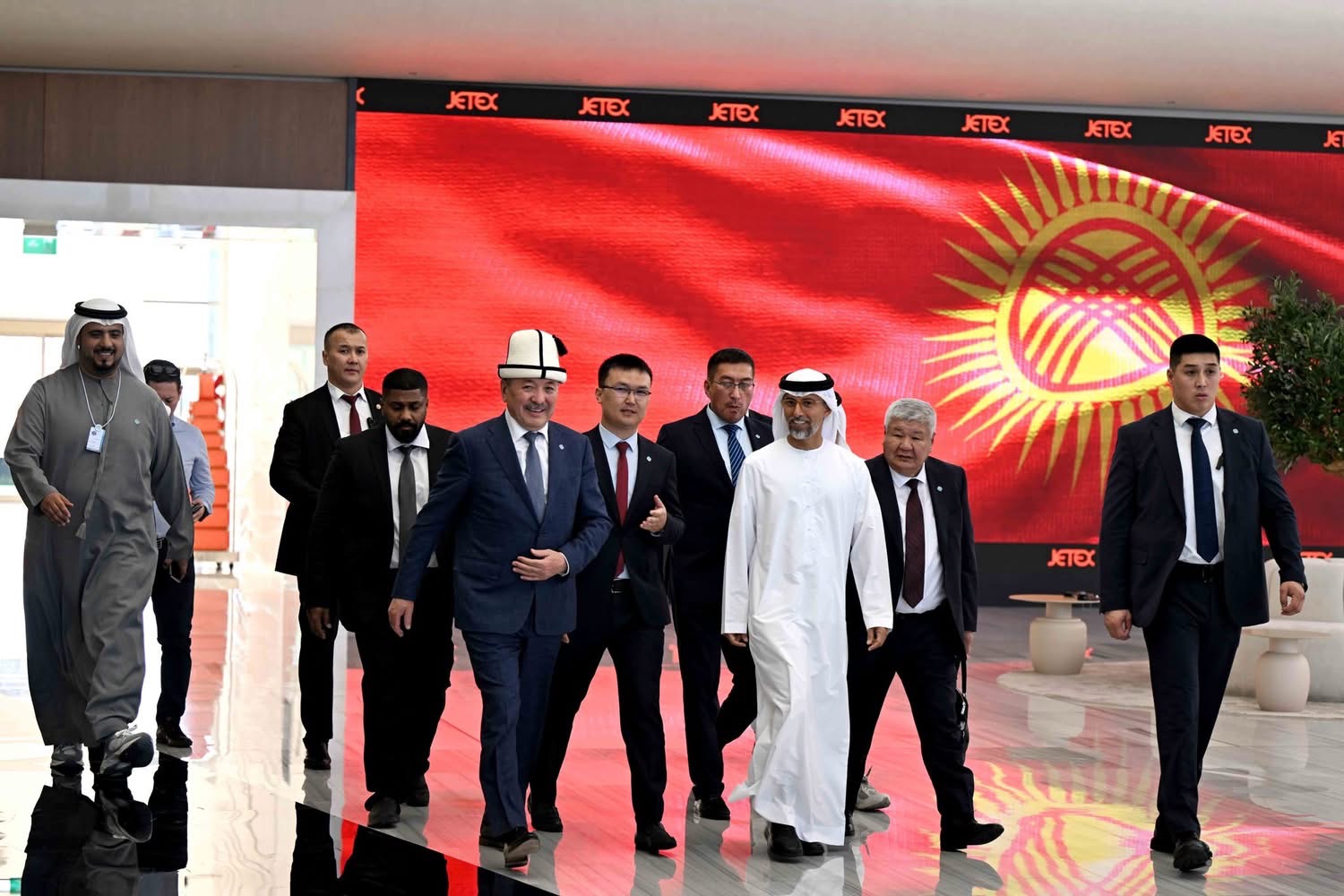 Министрлер Кабинетинин Төрагасы Адылбек Касымалиевдин Бириккен Араб Эмираттарына болгон жумуш сапары аяктады